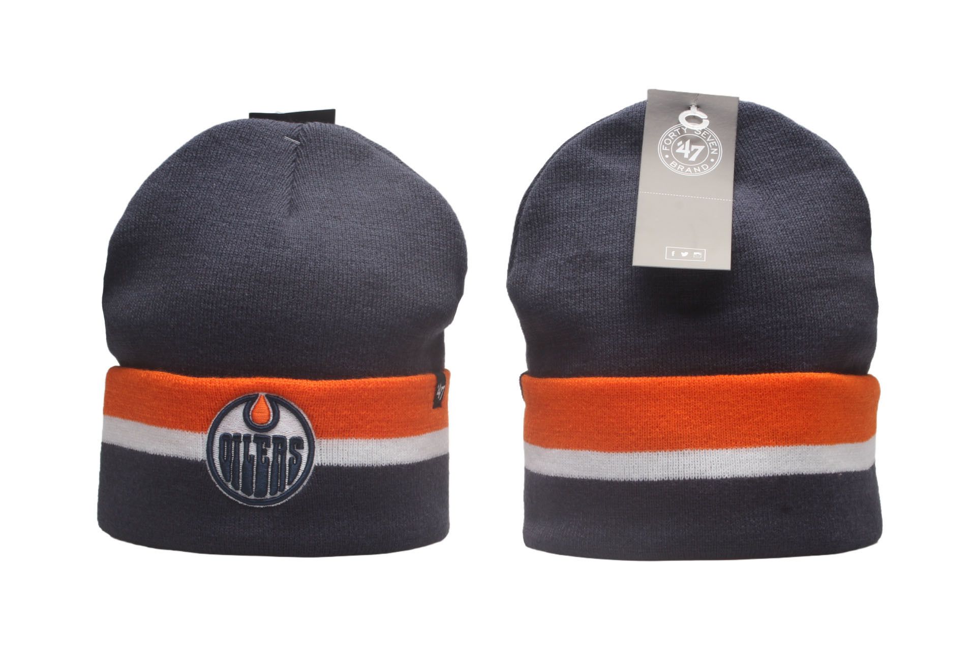 2025 NHL Edmonton Oilers Hat beanie style 01 -0